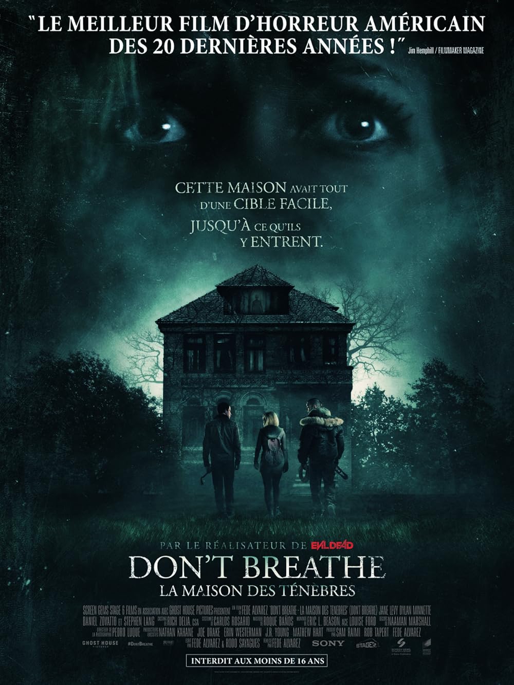 Don't Breathe movie poster